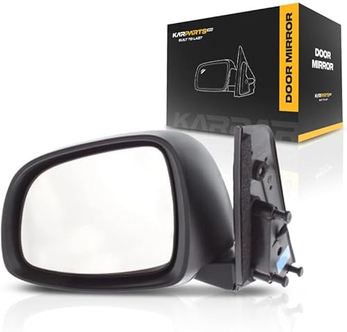 Espejo de puerta para Suzuki SX4 2007 2008 2009 lado del conductor Energía No calentado Pintura a juego Reemplazo para 84702-80JA0-ZJ3 SZ1320112