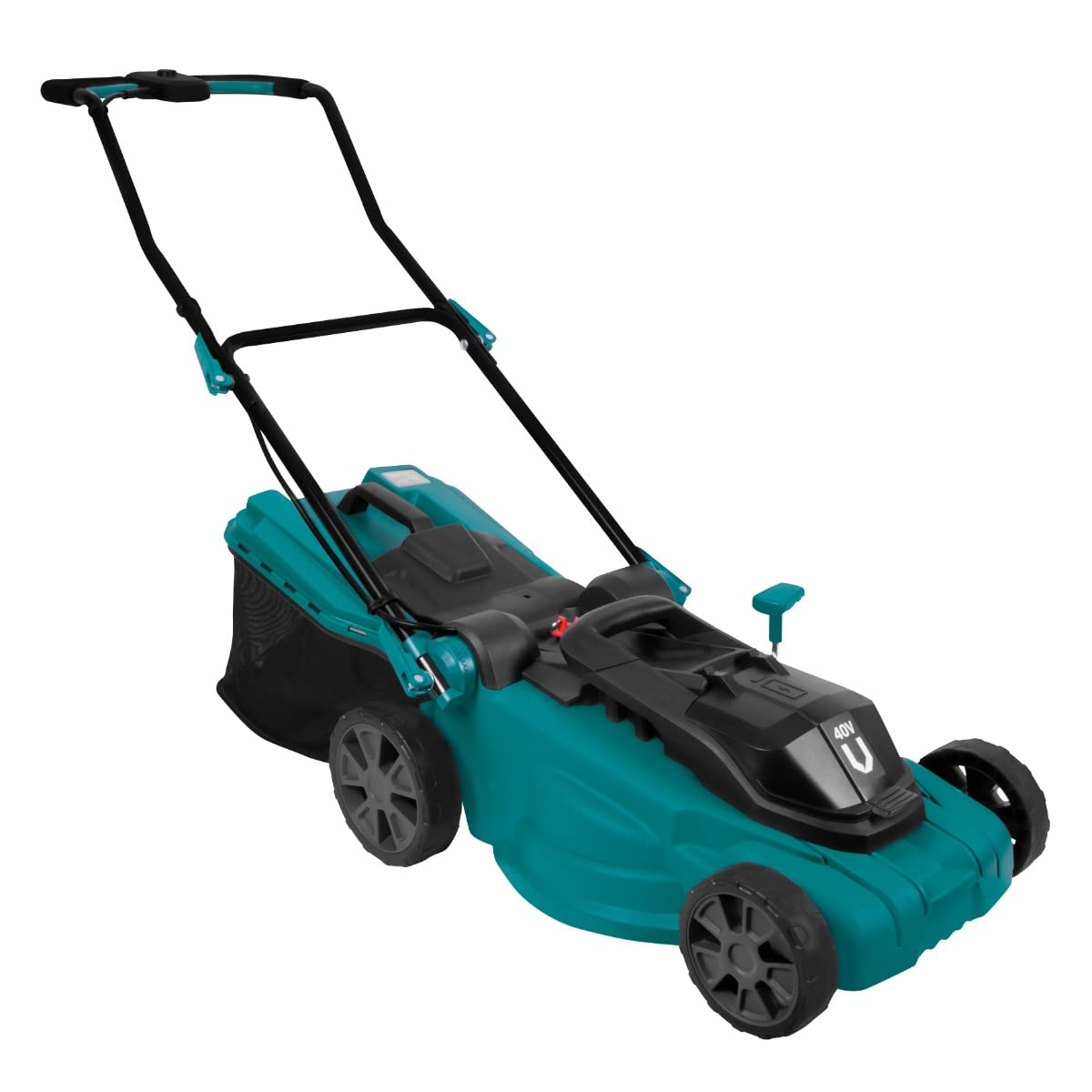 VONROC Kosiarka akumulatorowa 40 V – szerokość cięcia 38 cm – regulacja 35–65 mm (2x 4.0Ah)
