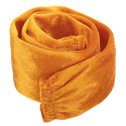 Image of PATIKIL 2ft Lamp Chain Cover, Chain Protective Sleeve Washable with Zipper for Chandelier Lighting Wires Swing Light Fixture, Orange