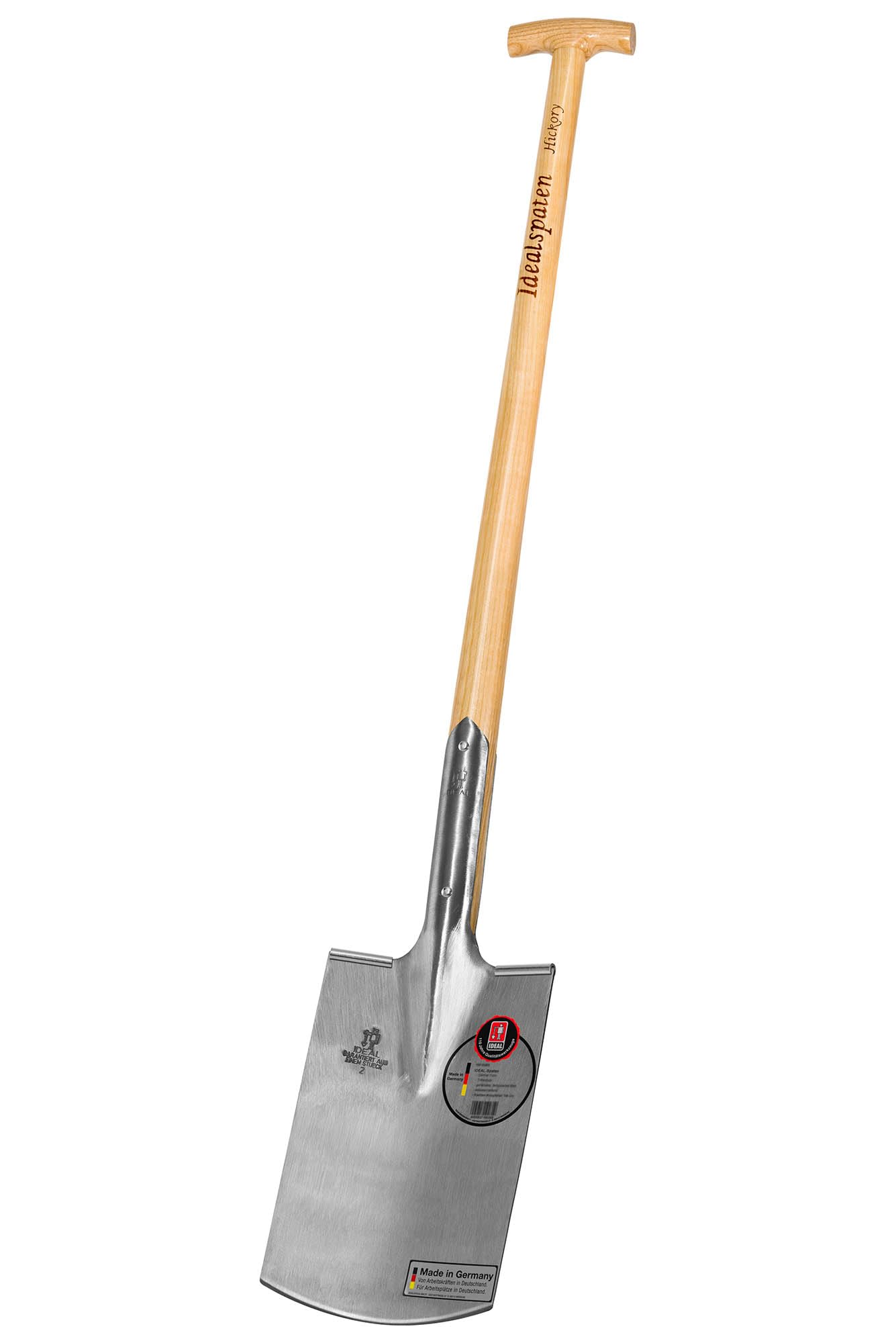 Ideal n.º 2 - Pala de Jardinero, Mango de Nogal en T, 85 cm
