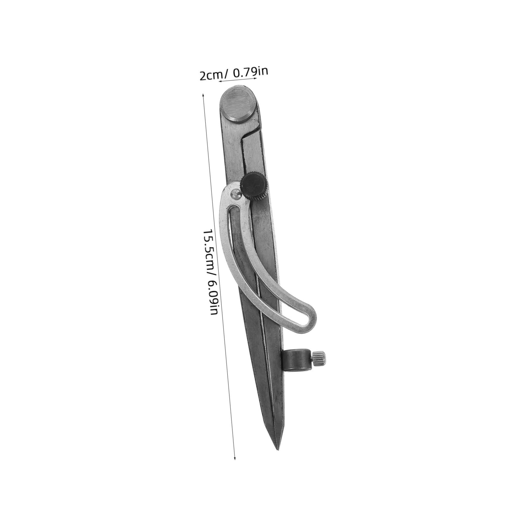 5pièces Compas à Marquer Professionnel Avec Ailes Outil De Traçage Précis Pour Atelier De Maroquinerie Et Bricolage