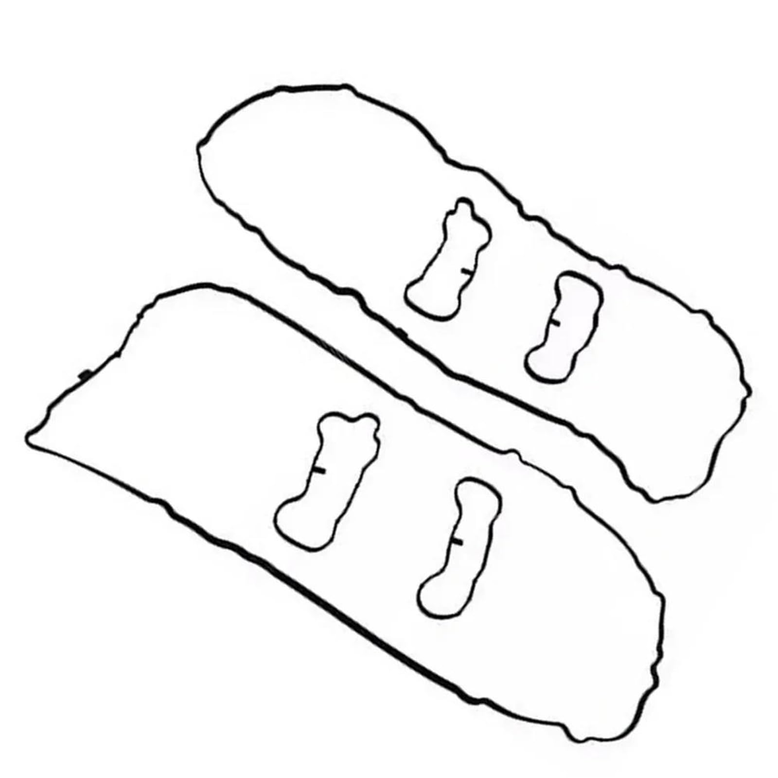 Culata Válvula Balancines Tapa Junta Juego Junta De La Tapa Válvulas Del Motor Para F06 F06N F12 F12N F13 F13N 650i 650iX N63 N63B44 GAS 11127614701 Juntas Balancines Juego Goma