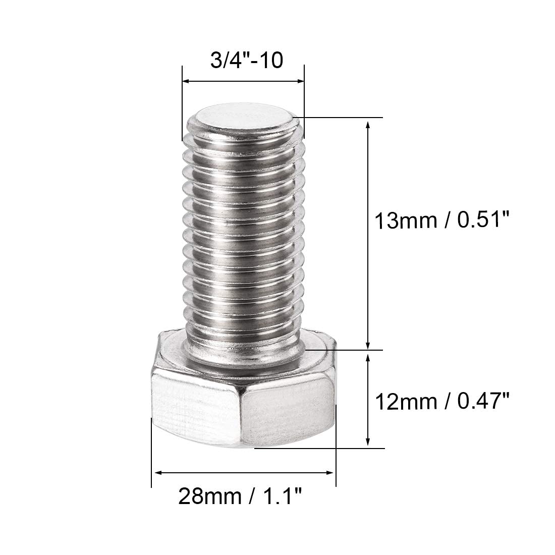 100 Viti Brugola Testa Cilindrica M6x25 Brunite 12.9 - Foto 3