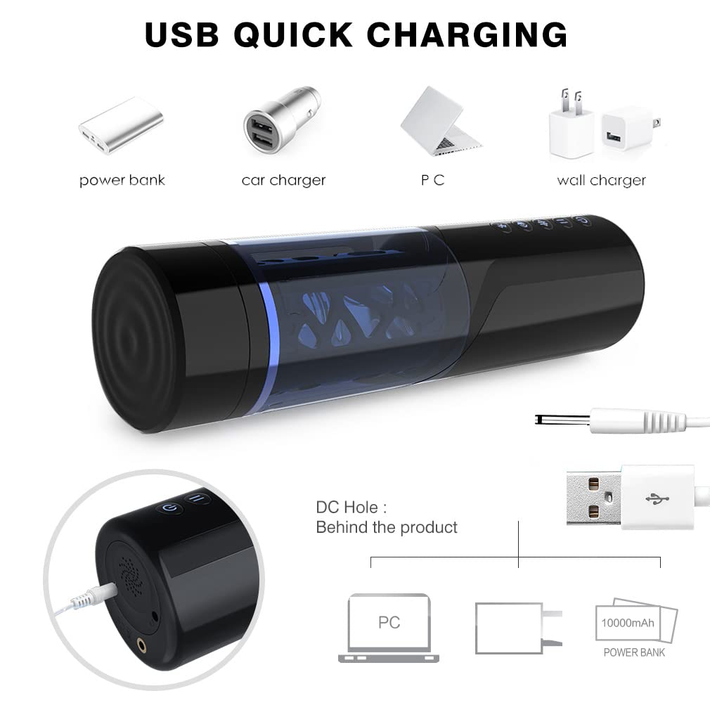 Cup Mâsturbatéur Homme Automatique Electrique Va Et Vient Vibrant Chauffant Succion Mâsturbatéur Masculin Tasse D'Avion Vibrante Rechargeable Pour Hommes Vaginette Silicone Pour Homme