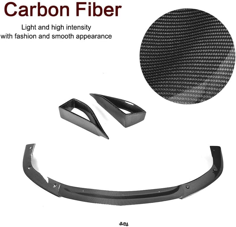 Voiture Becquet Avant,pour Mercedes Benz CLS-Class W218 CLS63 AMG CLS500 Sport 2011-2014,Front Spoiler Lip Splitter Diffuseur Kit De Corps