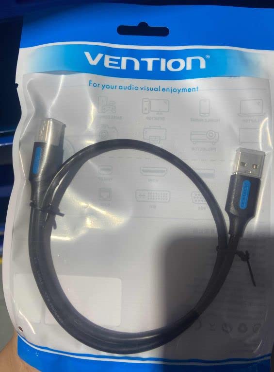 Miniatura 9 de VENTION Cable de impresora USB 3.0 tipo A macho a B macho Cable de impresora USB compatible con HP Epson Dell, Canon, Lexmark, Xerox, Brother,