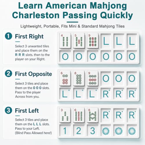 Image of PATPAT American Mahjong Board Games Practice Board Solo Training Tool