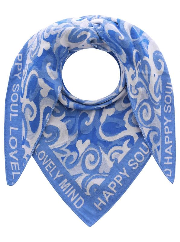 Zwillingsherz Schal Dreieckstuch Damen Halstuch viele verschiedene Muster Freizeit 50% Baumwolle, 50% Polyacryl