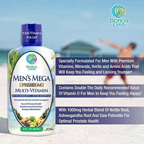 Premium Liquid Multivitamin for Men | Sugar Free Men’s Multi-Vitamin | 100+ Vitamins, Minerals & Amino Acids to Support Muscle, Heart, Brain Health & Energy | 98% Absorption Rate | Non-GMO | 32 Serv - Image 5