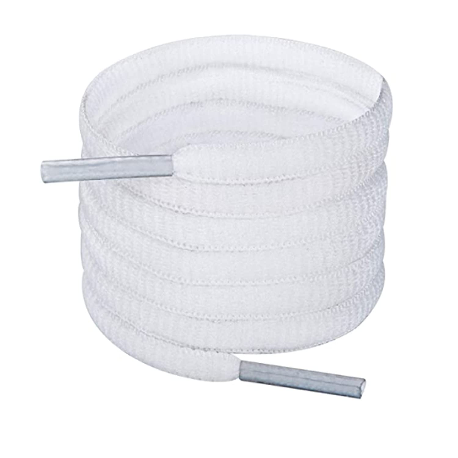 SUNBIRD 2Pair Oval Shoes laces White Half Round 1/4" Athletic ShoeLaces for Sport II Running Shoes II Shoe Strings (B096QMNXJV) Amazon Price History, Amazon Price Tracker