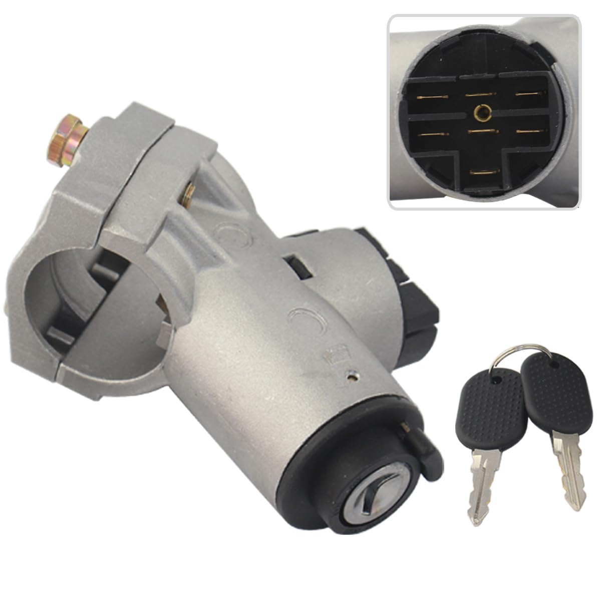 Bombin arranque compatible para Boxer 1, Ducato 2, Jumper 1 (1994-2002) Clausor. Con 2 llaves | 4162H1, 46421642, 1611377680