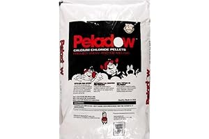 Calcium Chloride Pellets: Winter's Bane, 50-Pound Bag of Ice-Melting Power