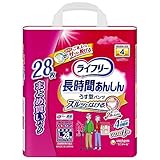ユニ・チャーム ライフリー 長時間あんしんうす型パンツ Lサイズ 4回