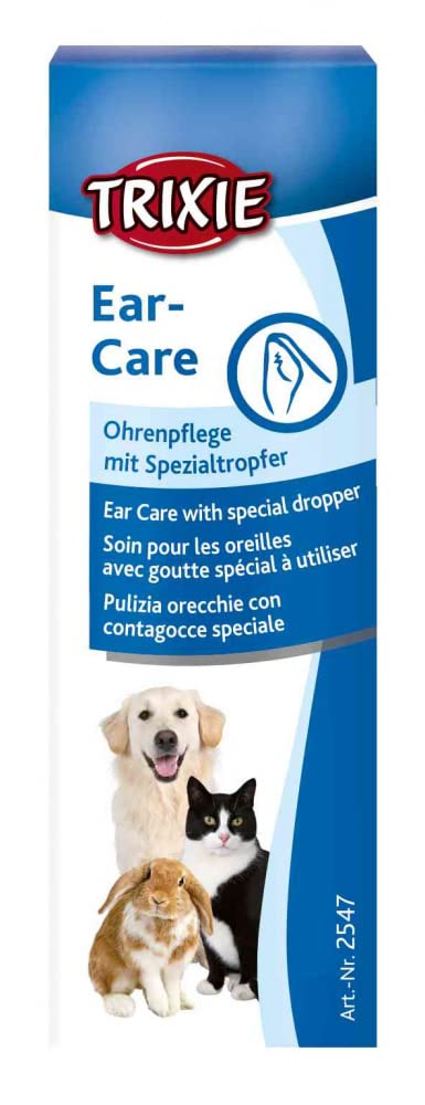 Trixie: - Ear Care for Dogs Cats and Other Small Animals | Offers Top Protection Against Dirt, Cleans and Maintains The Ear | Especially Suitable for Dogs with Droopy Ears – 50ml (B09WJFQRXG) Amazon Price History, Amazon Price Tracker