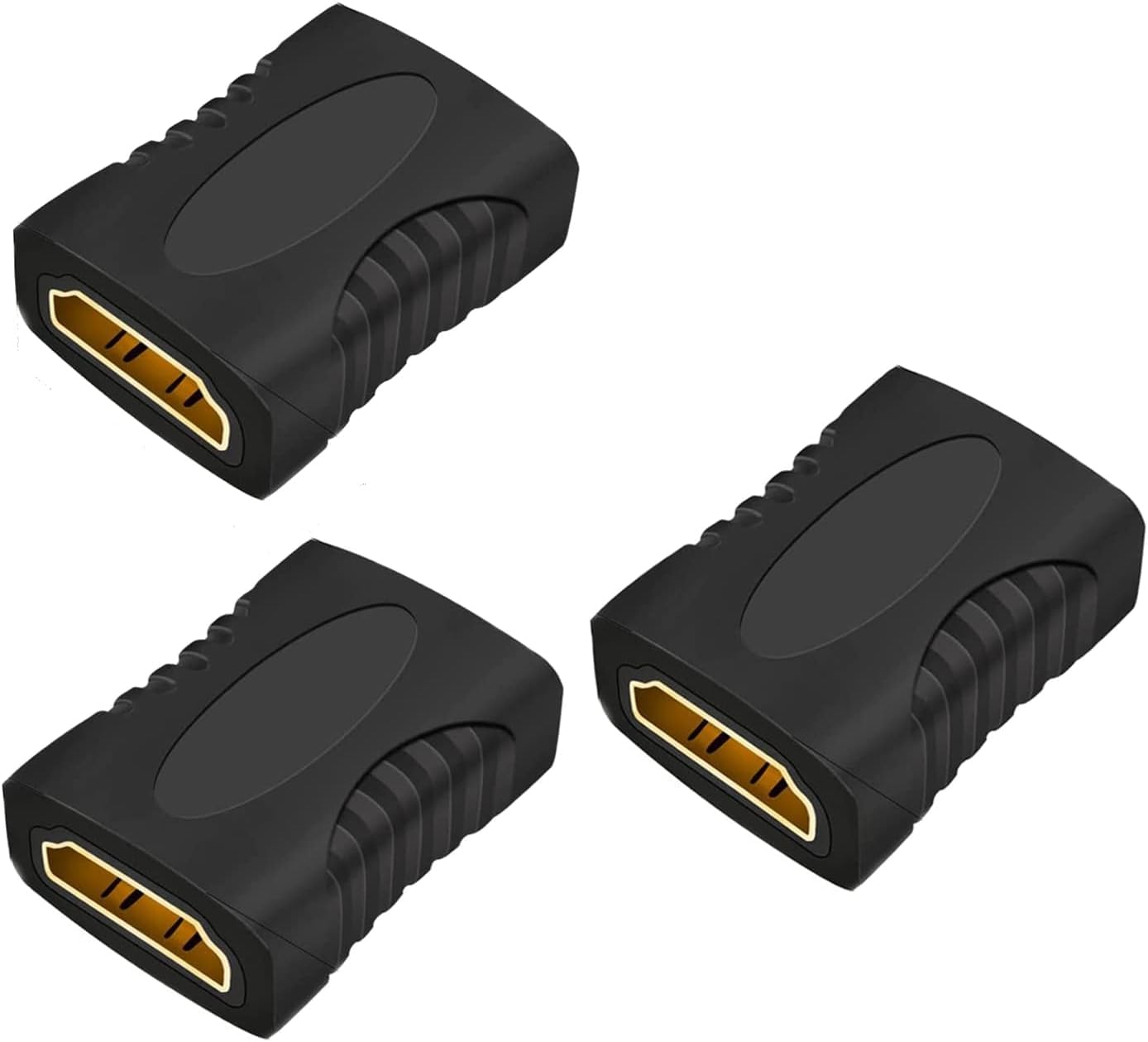 ikis HDMI to HDMI Jointer Coupler (3 Pack) Hdmi Joiner Female to Female Extender 4K Resolution, 60Hz HD 1080p-picture-22