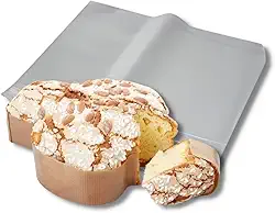 Kit com 100 Unidades de Saco Plástico Liso para Colomba Pascal 100g – 20x30cm
