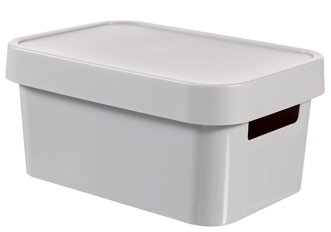 Dajar Light Grey Curver Mit Deckel Infinity Storage Box, 26.8 X 18.6 X 12.4 Cm