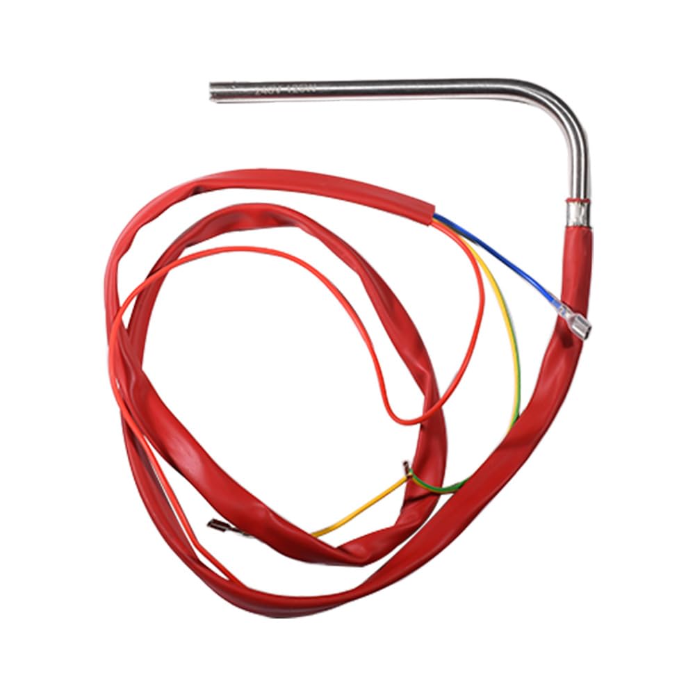 Elemento Fiscaldante per Frigorifero 240 V/125 W FE1 Maniglia Coperchio Vano Portaoggetti Compatibile con Dometic Electrolux Frigorifero RM4 Rosso