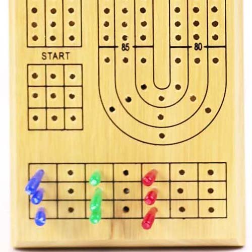 Buy Triple Track Cribbage Board Online at Low Prices in India Amazon.in