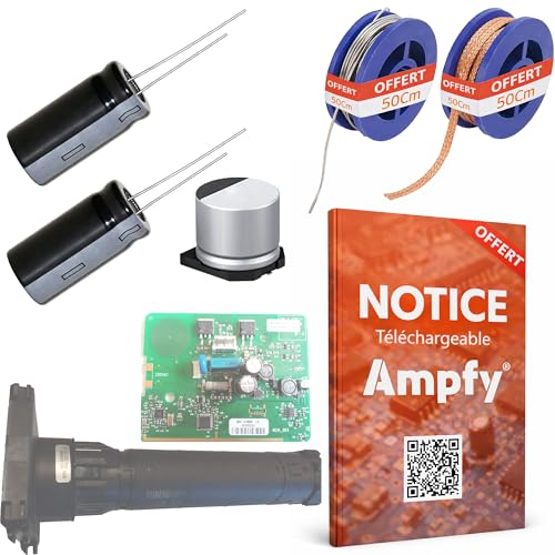 Kit de reparación completa para motores de radio, persiana enrollable | tarjeta 41699 o similar. Reemplazo compatible con Bubendorff | Incluye instrucciones (idioma español no garantizado)