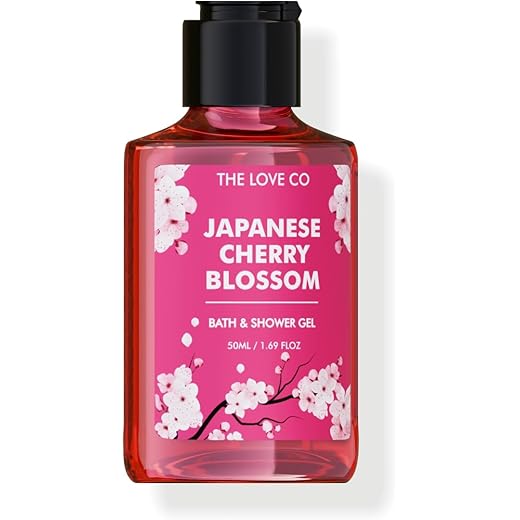 Love Co Cherry Blossom Body Wash 50ml