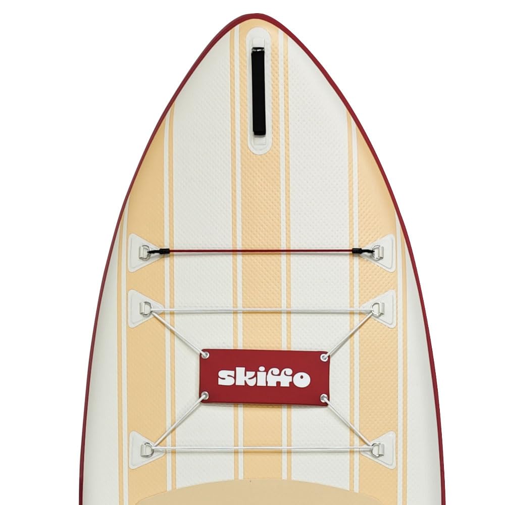 Skiffo Ride Lava 11' – Kayak Hinchable 2 en 1 Completo, 335 x 86 x 15 cm, máx. 160 kg, Estable y versátil, diseño único