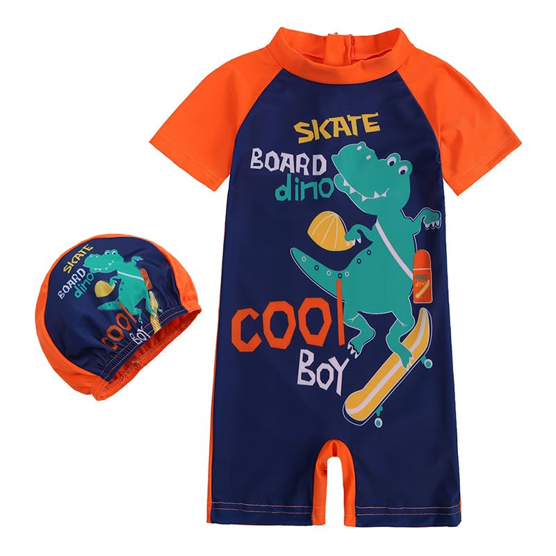 Image of Baby Bucket Swimsuit for Boys | Swimwear with Cap | Swimming Costume | Swimwear and Beachwearr