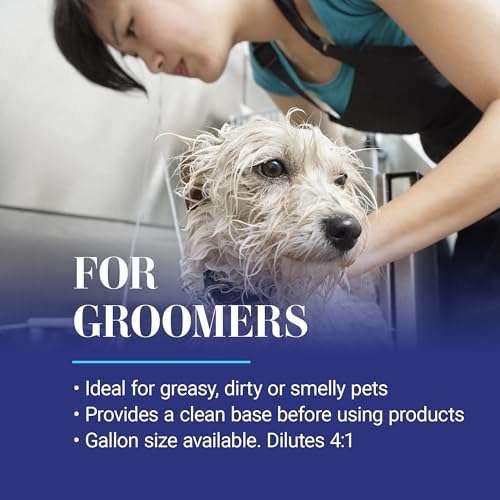 Image of Chris Christensen Clean Start Clarifying Dog Shampoo - Pro-Vitamin Formula that Won't Strip the Coat! Removes Product Build-up, Waxes, Oil and Dirt (16 Ounces)