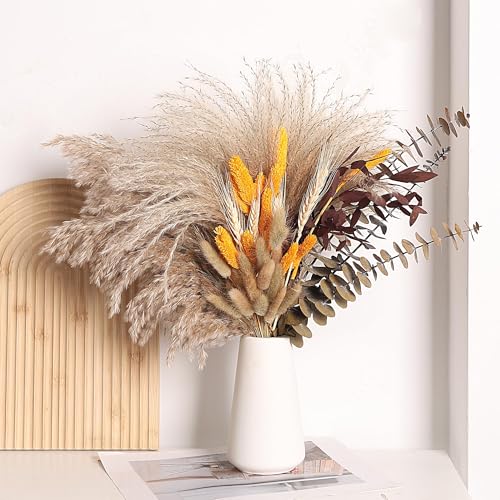 Ramo Rústico de Flores Secas Boho Otoño para Decoración miniatura 1