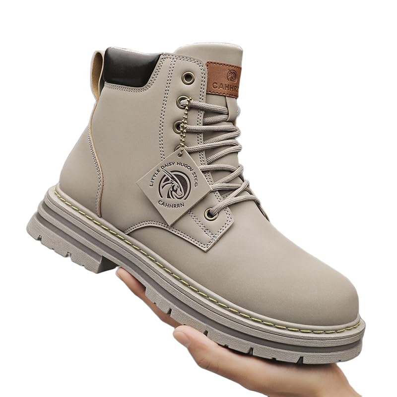 Amazon | [Luvian] メンズ ハイカット ワークブーツ ブーツ メンズ