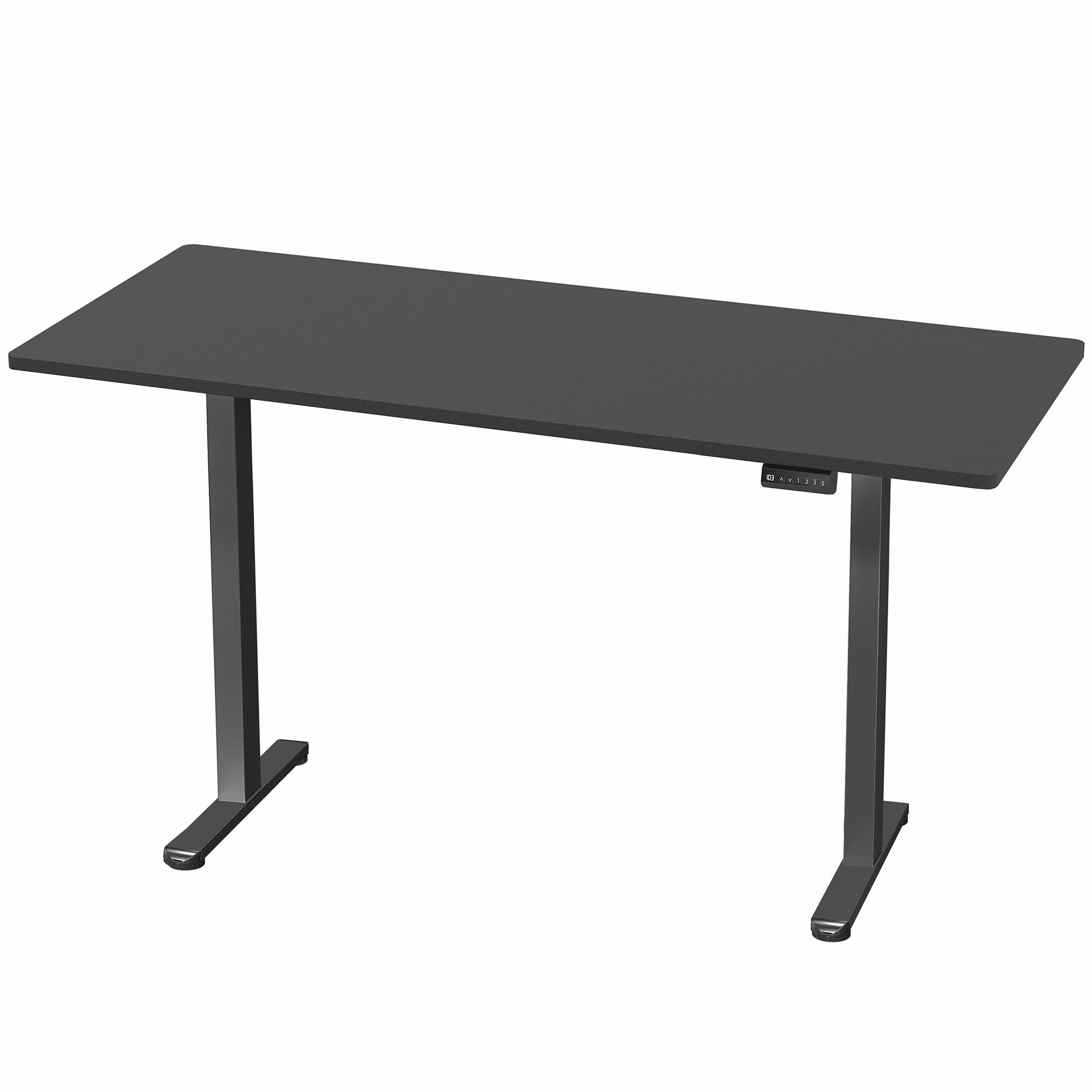 VIVO Electric 71 x 30 inch Standing Desk Dual Motor Memory Controller Height Adjustment E2B Series Solid One-Piece — view 9