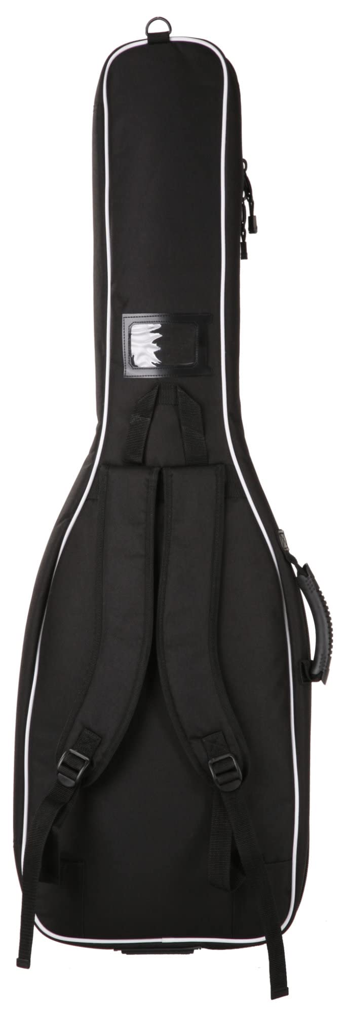 ROCKTILE E-Gitarrentasche Gigbag gepolstert Rucksackgarnitur Schwarz