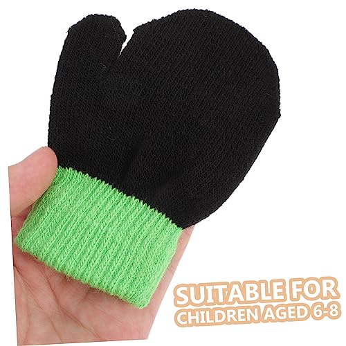 KESYOO 5 Pairs Knitted Warm Gloves Compact Stretchable Winter Mittens for Boys for Outdoor Activities Comfortable and Easy to Wear4