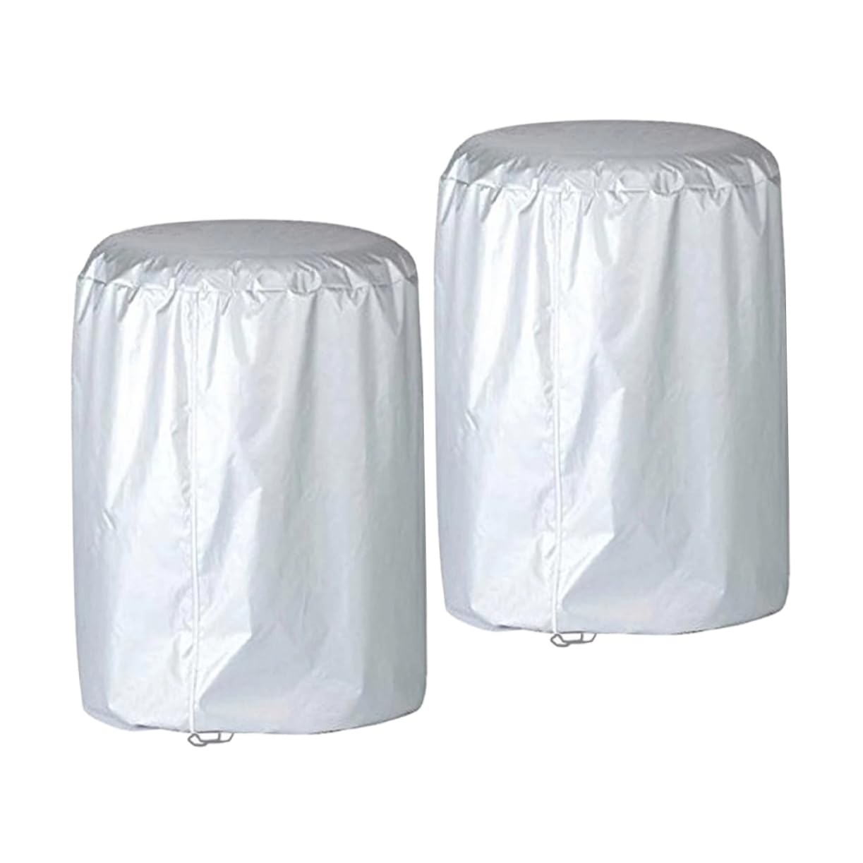2pezzi Copriruota Anti-uv Per Ruota Di Scorta Adatto Camper Rimorchi e Auto Facile Da Installare Cerniera