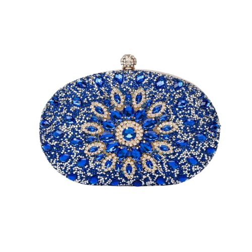 Image of Verano Hill Colette Diamond Clutch Bag for Women - Elegant Vegan Leather Evening Purse for Weddings, Parties & Proms