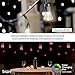 atomi Smart Color String Lights – 24 Feet, Waterproof Outdoor WiFi White & Color Changing RGB LED, 12 Commercial Grade Bulbs, Works with Alexa, Google Home, Control From Anywhere