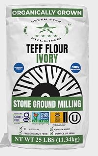 Teff Flour Ivory 25lbs