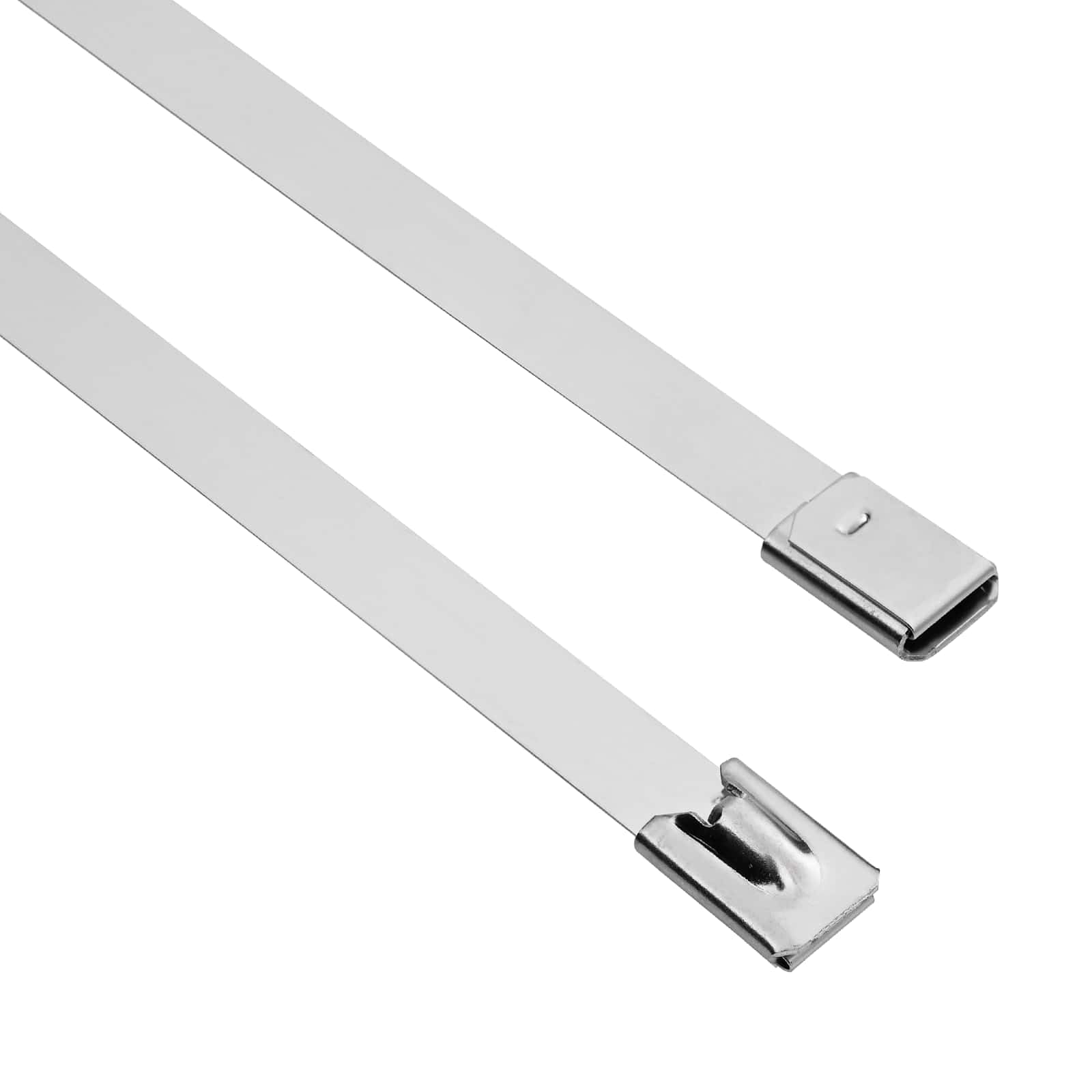 vidaXL Związywacz kablowy 250 szt. 7,9 x 400 mm srebrny