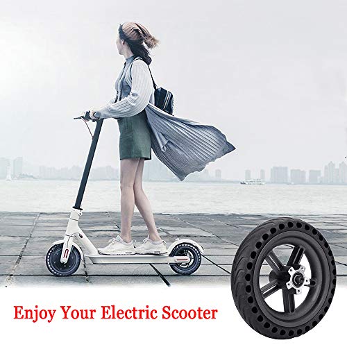 Kunovo 【8.5 Inch】 Explosion-Proof Solid Tire Wheel Hub Set Replacemen For Xiaomi Mi M365 Electric Scooter #TOP3