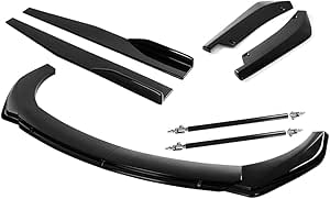 Amazon.com: Universal 67-77" Front Bumper Lip Spoiler Diffuser Body ...