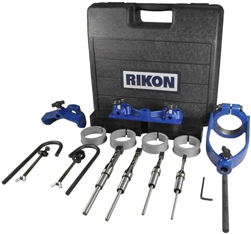Rikon Accesorio de morticación con cinceles para prensas de taladro de 13 pulgadas, 17 pulgadas, 20 pulgadas, 34 pulgadas