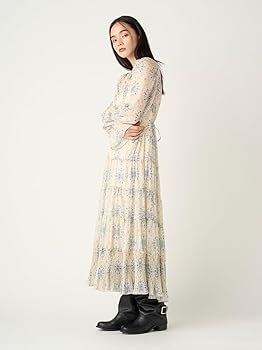 FRAY I.D William Morris プリントティアードワンピース Amazon.co.jp: [フレイ アイディー] William Morris プリント