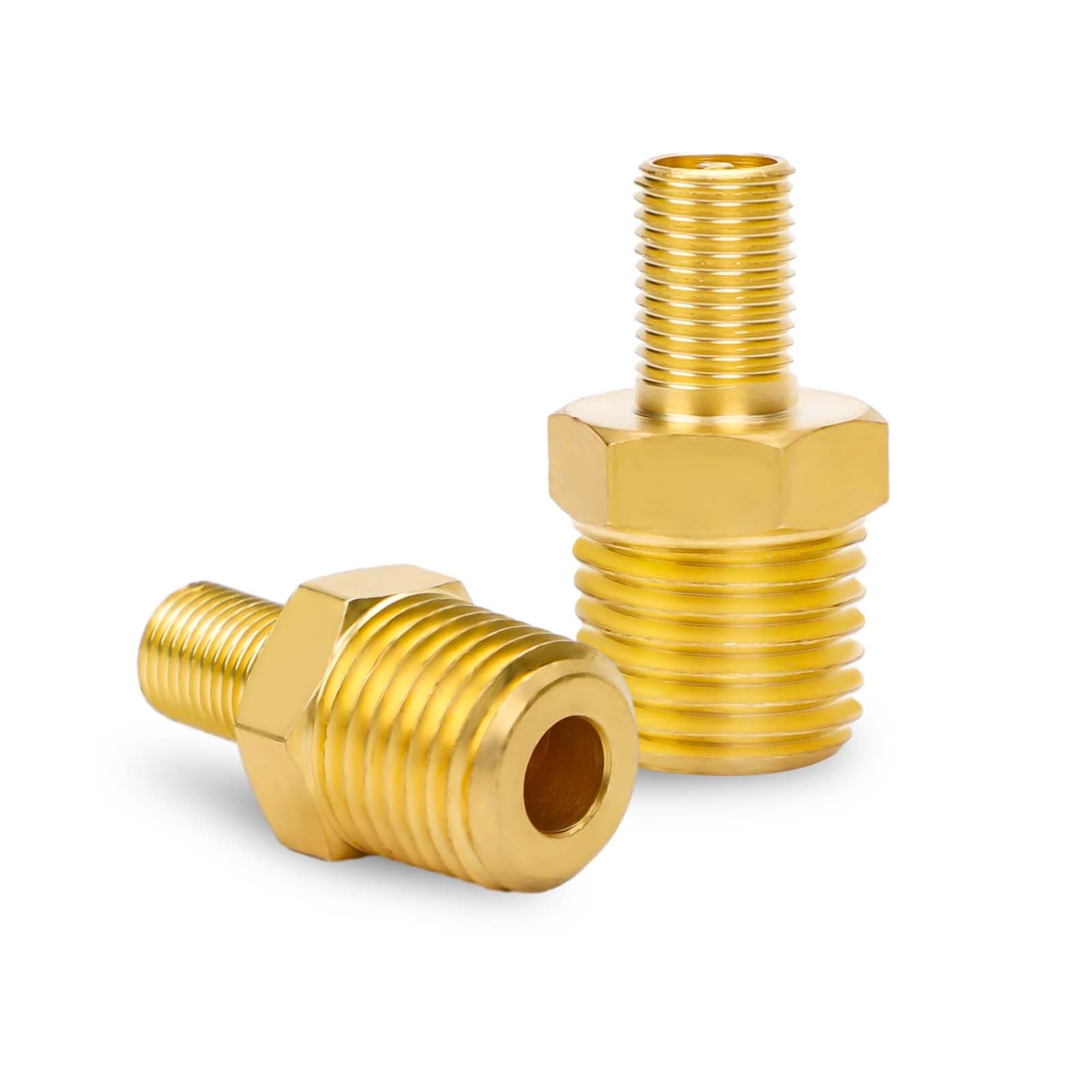 Brass Craft Valve Adapter 3-Pack Brass Air Inflator Adapters - 1/4 NPT ...