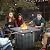 Werph 28" Propane Fire Pit, 50,000 BTU Fire Pit Table with Lava Rocks, ETL-Certified Outdoor Fire Pit Table with Lid for Outdoor Party Gathering Heat for Patio Deck Garden Courtyard (Square,Grey)