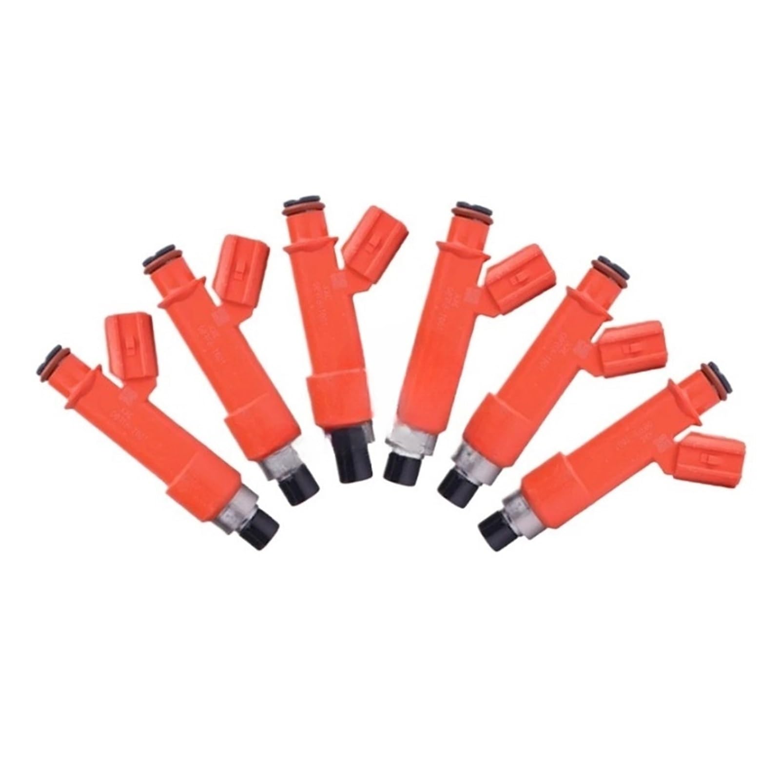 6PCS 1000cc 1001-87F90 EV14 Exige Elise kompatybilny z Toyota Supra Matrix Corolla Yaris Celica GS300 AE86 100187F90 bezpośredni zamiennik wysokowydajnego zestawu wtrysku paliwa