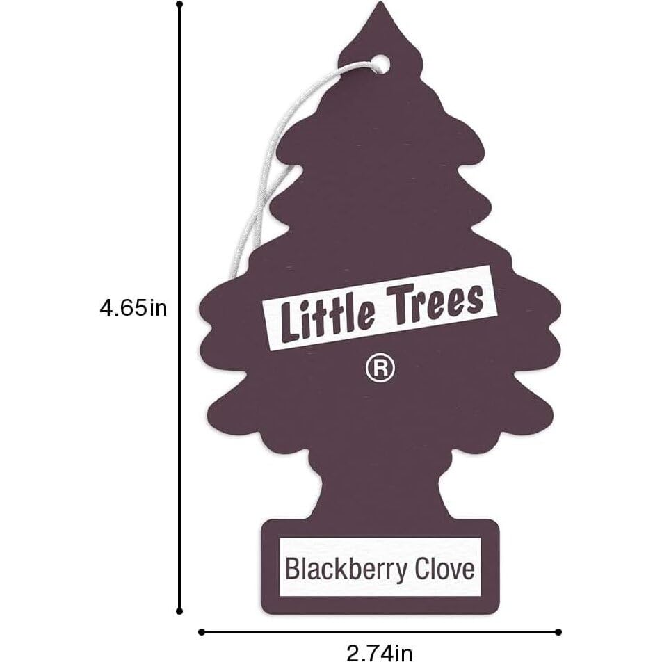 Image of Little Trees Air Fresheners 3 Pack - Blackberry Clove