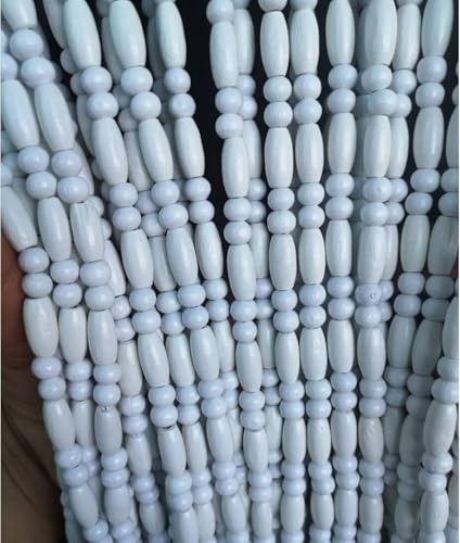 Stores à perles de bois naturel pour écran de rideau et cloison de salon - 4