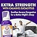 ARM & HAMMER Simply Saline Nighttime Drug-Free Mist for Nasal Congestion at Night, Extra Strength, Calming Eucalyptus, Safe to Use with Rx and OTC, For Adults and Kids Ages 2+, 4.6 oz (129 g)