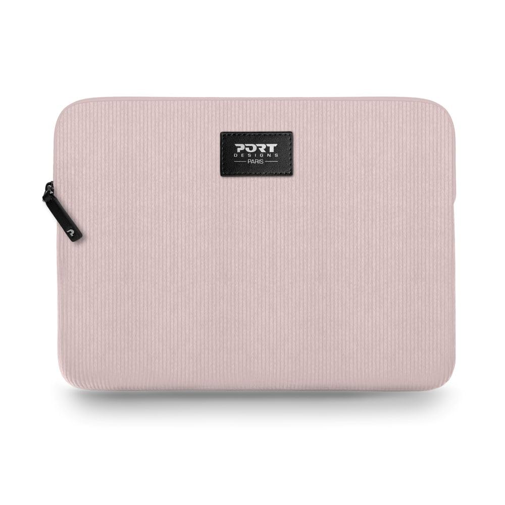 Port Designs Housse PC dédiée pour Ordinateur Portable MacBook Neo matière Velours (Rose)