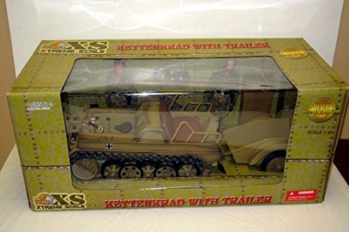 ULTIAMTE SOLDIER XS 1/6th WW2 GERMAN KETTENKRAD W/TRL & 2 FIGURES